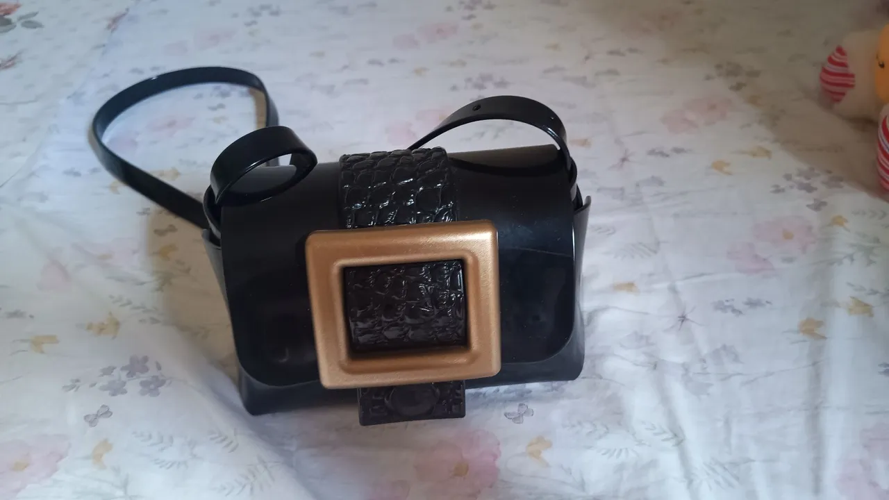 Bolsa preta original da melissa