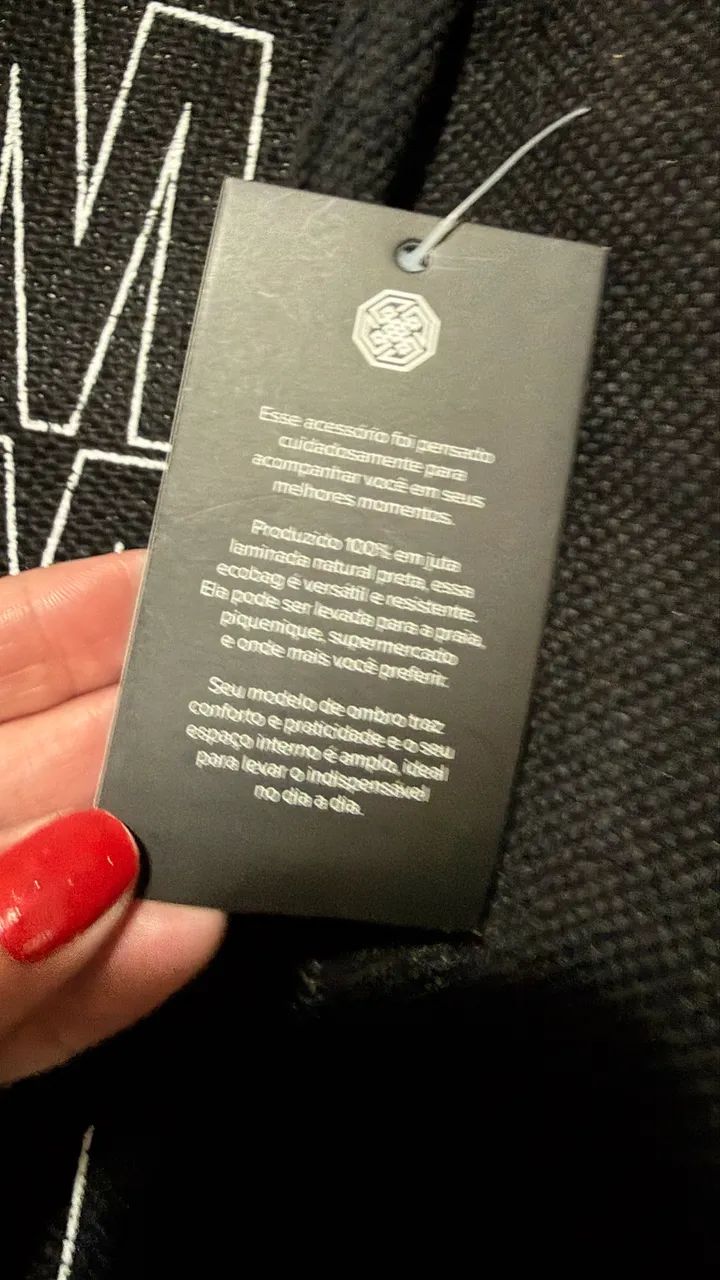  BOLSA DE JUTA I AM ESSENTIAL NOVA - Foto 4