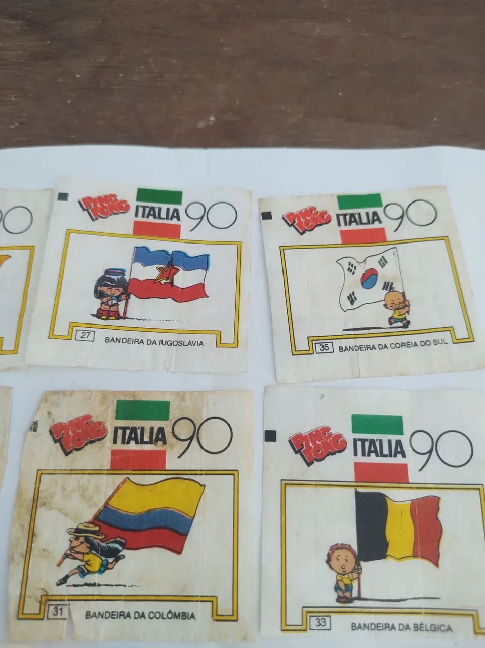 Figurinhas Copa do Mundo Itália 90 - Foto 5