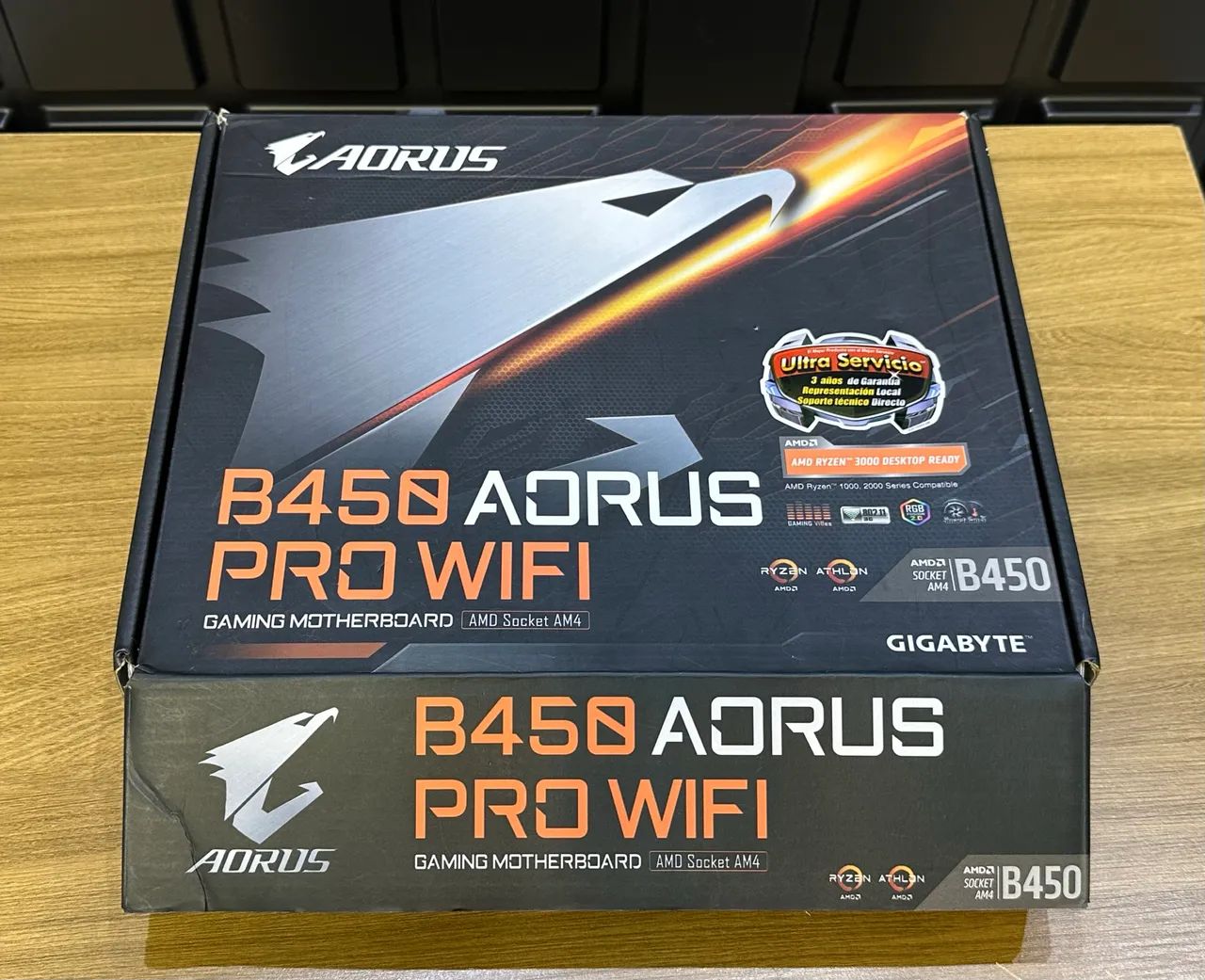Kit Ryzen 7 3800X + B450 AORUS Pro WiFi  - Rede Wi-Fi + Bluetooth - Foto 6