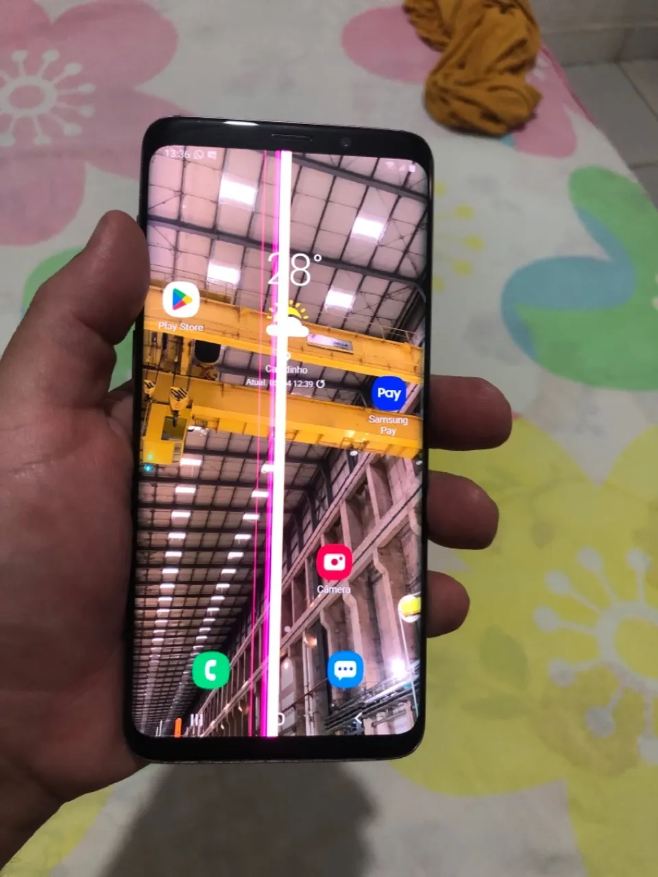 Samsung s9+ 128GB na cor roxa