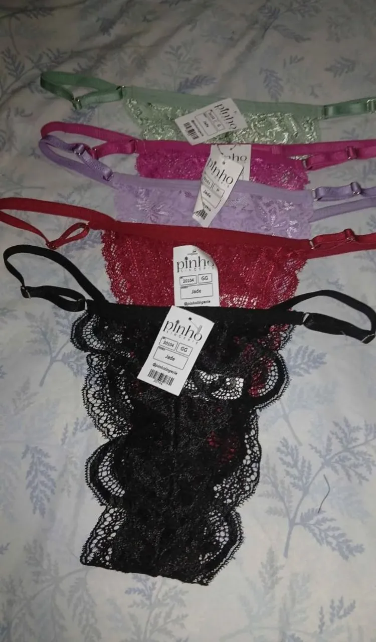 Calcinhas de renda pinho lingerie
