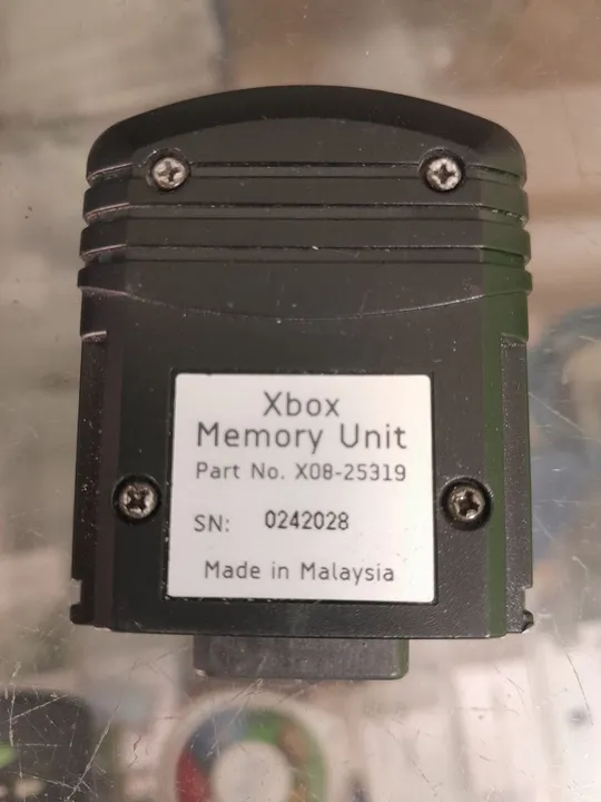 Memory card Xbox clássico excelente estado aceito cartão
