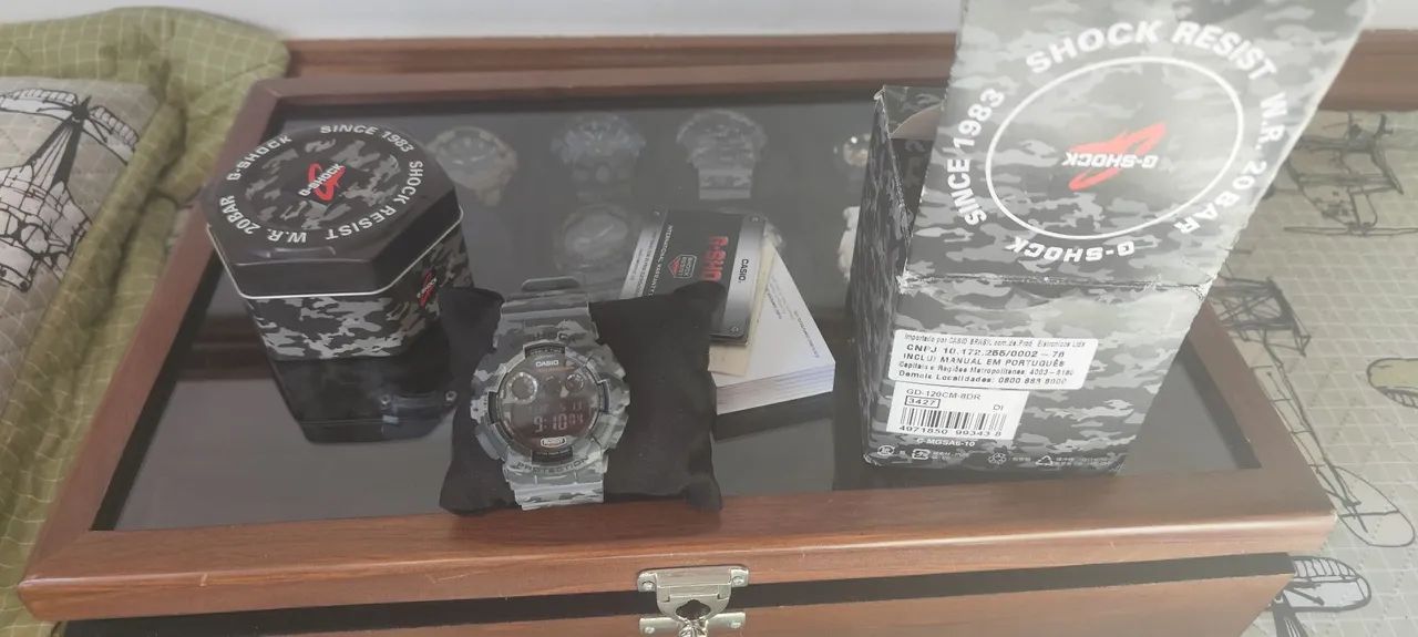 Relógio Casio G-Shock GD 120 camuflado - Foto 5
