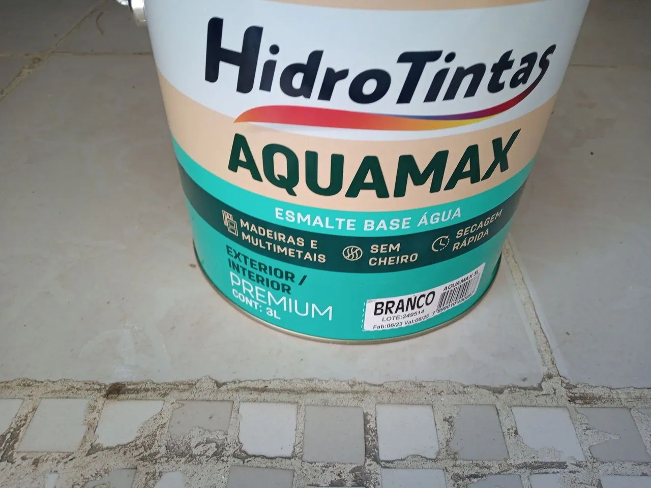 Tinta Aquamax Branco 3L HidroTintas