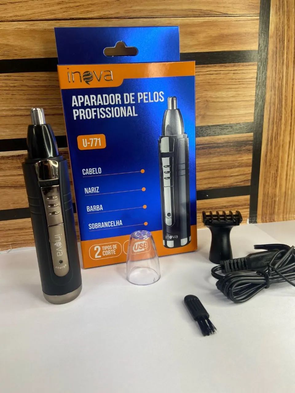 Aparador de Pelos Profissional Ineva U-771 - Novo