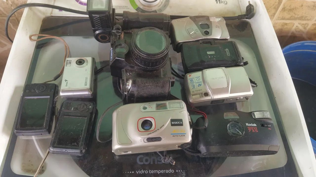 Câmeras Analógicas e Digitais Diversas
