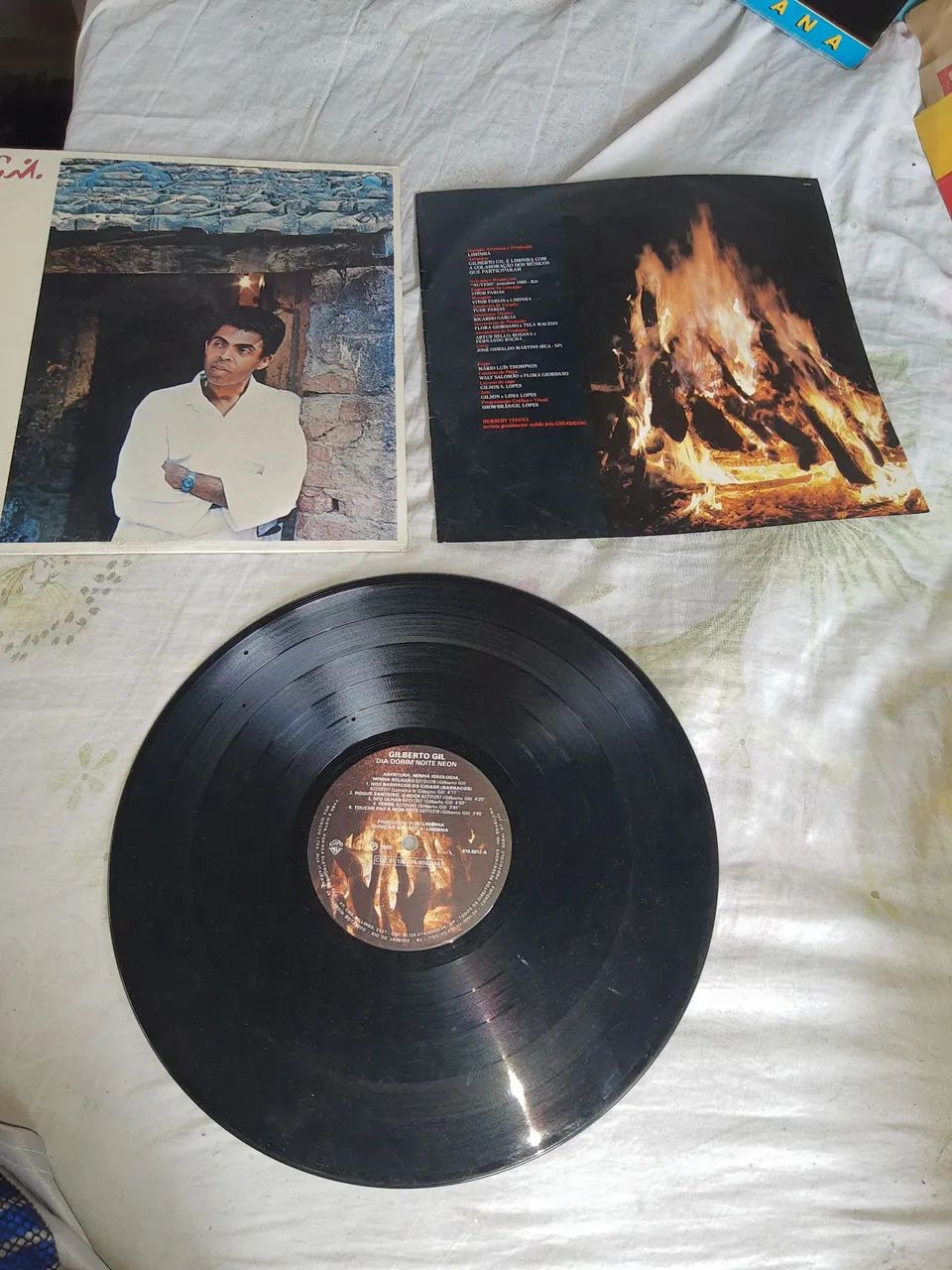 Disco de Vinil Gilberto Gil - White Neon - Foto 2