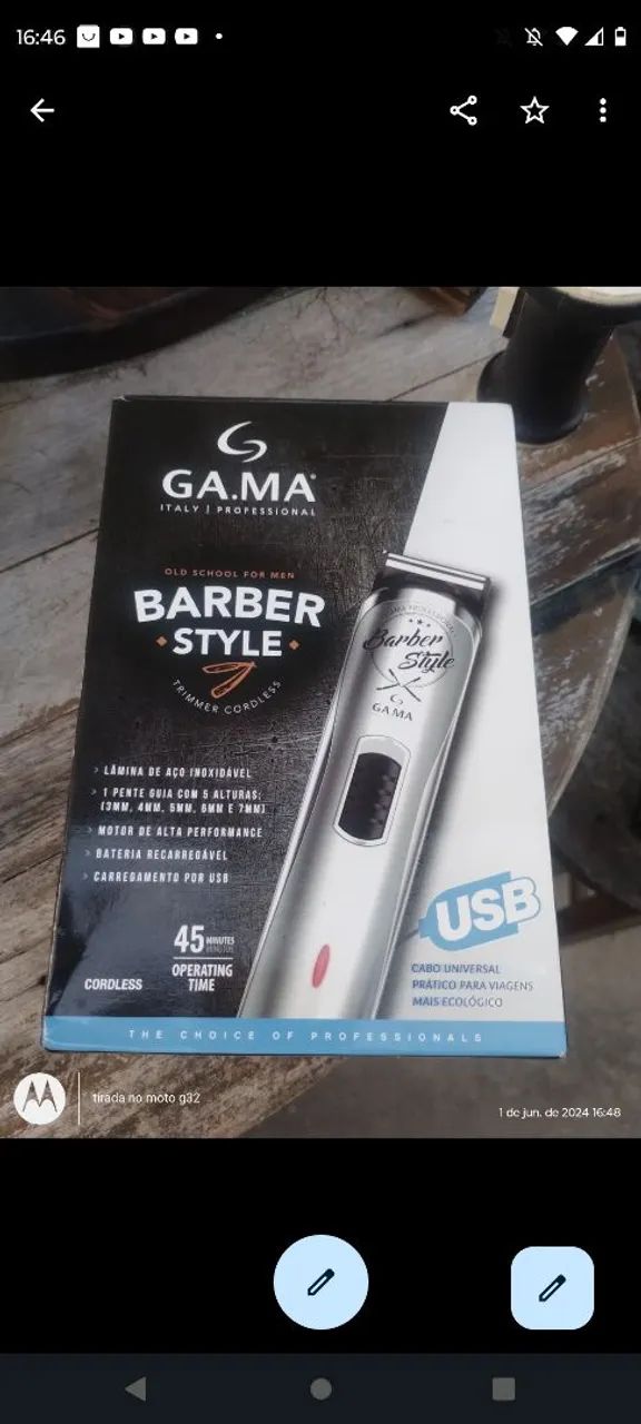 Máquina de cortar cabelo 