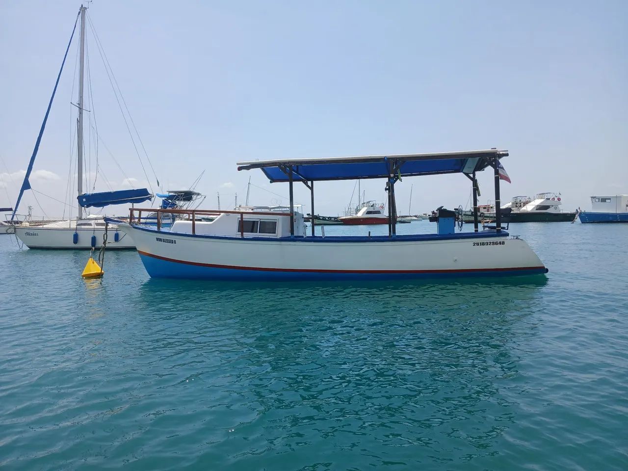 Barco lancha 100% fibra  - Foto 5