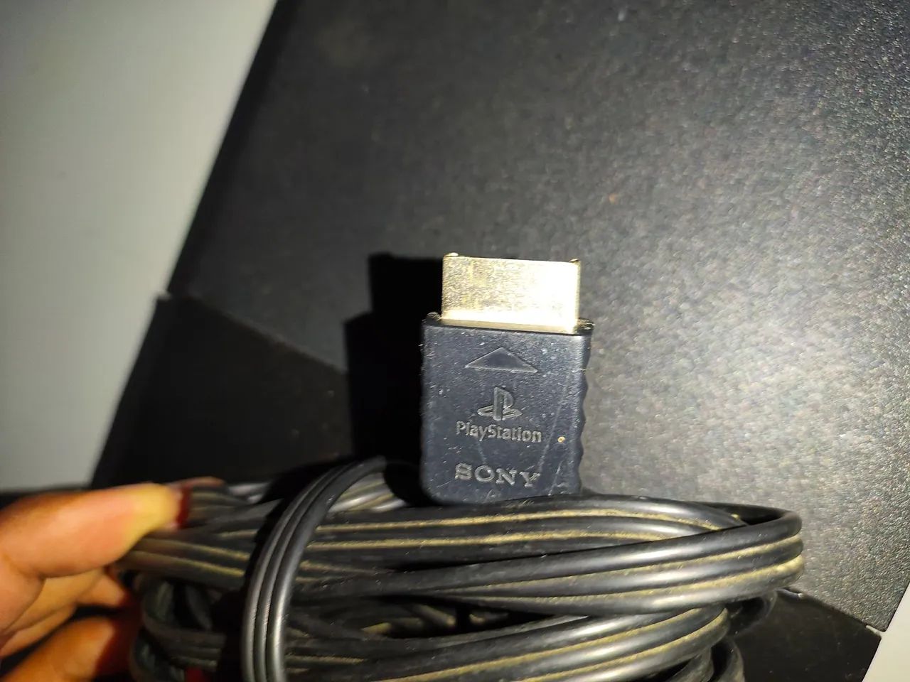 Playstation 2 Slim com controle e memory card - Foto 3