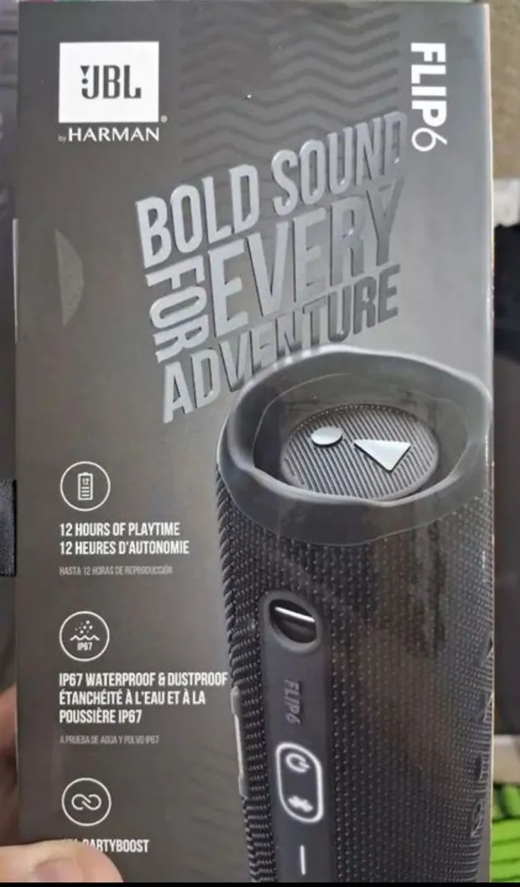  JBL FLIP 6 Original e Potente 0KM - Foto 4