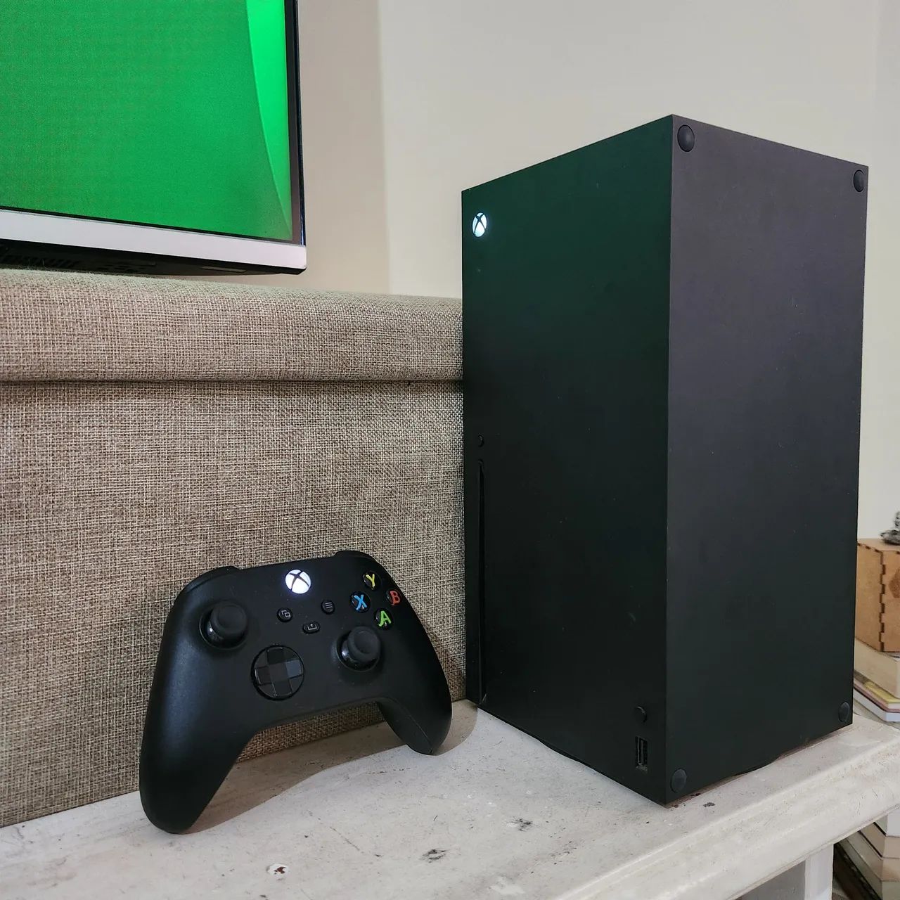 Xbox Series X - Completo - Na caixa com dissipador de calor