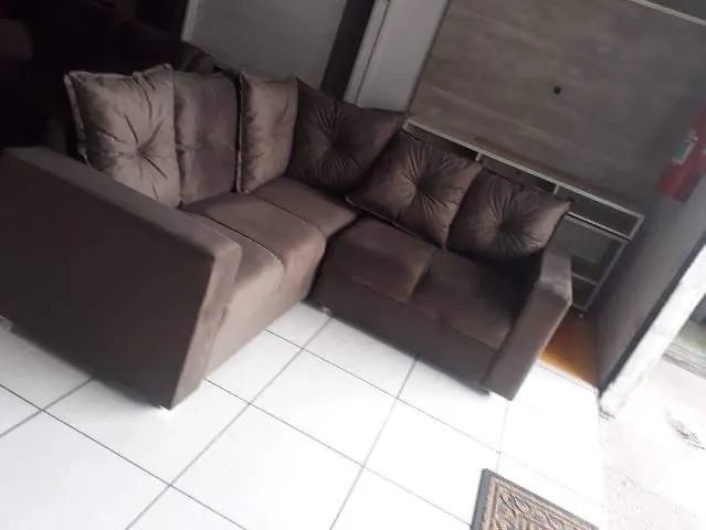 Sofá de canto 1,80 x 1,80 - NOVO - ENTREGAMOS 