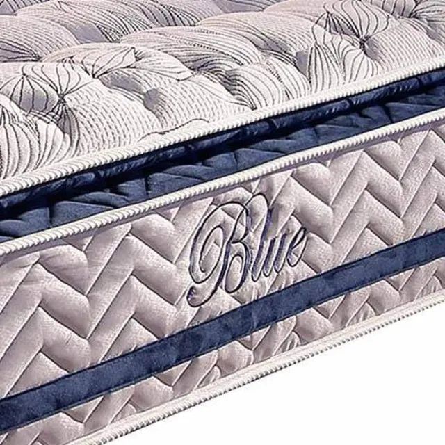 Colchão  Casal  Blue   D33!   Molas Ensacadas   Pronta Entrega! - Foto 3