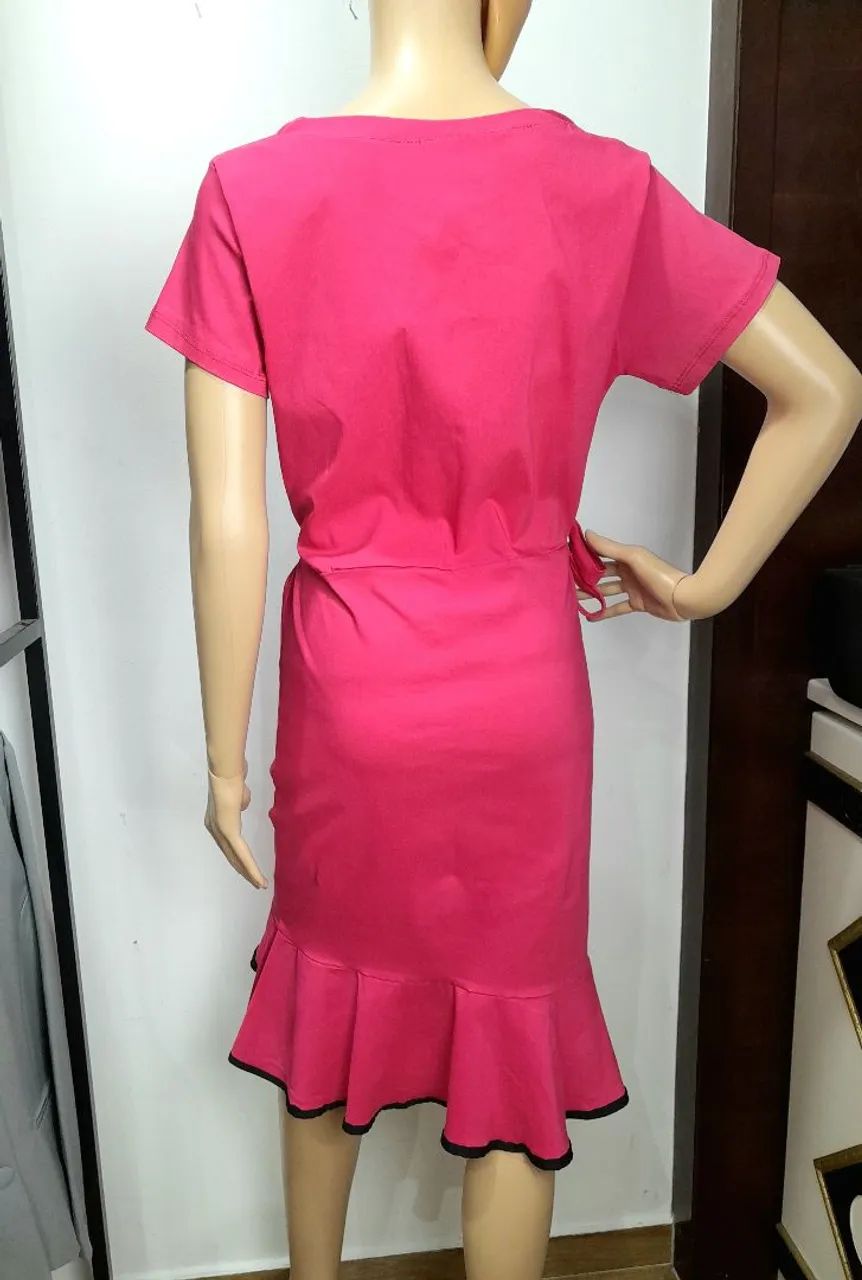 Vestido de Sarja com Laycra Tam.M - Foto 4