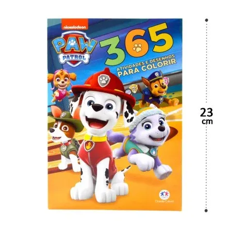 [Novo] Livro de Atividades e de Colorir Patrulha Canina Original com 365 Atividades!