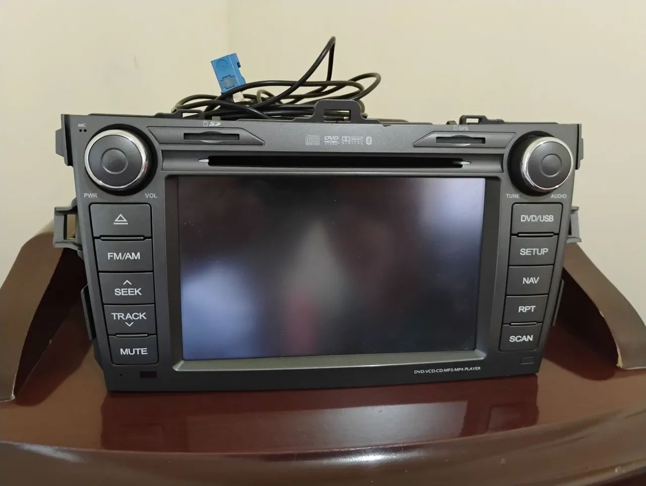 Central Multimídia DVD/USB/MP3/MP4 Player