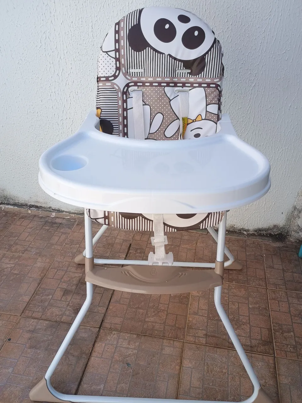 Cadeira de Refeição Infantil com Estampa de Panda