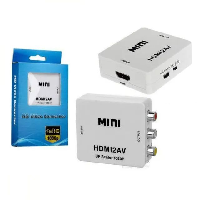 Conversor Hdmi Para Rca Av Video Composto Hdmi2av - Foto 5