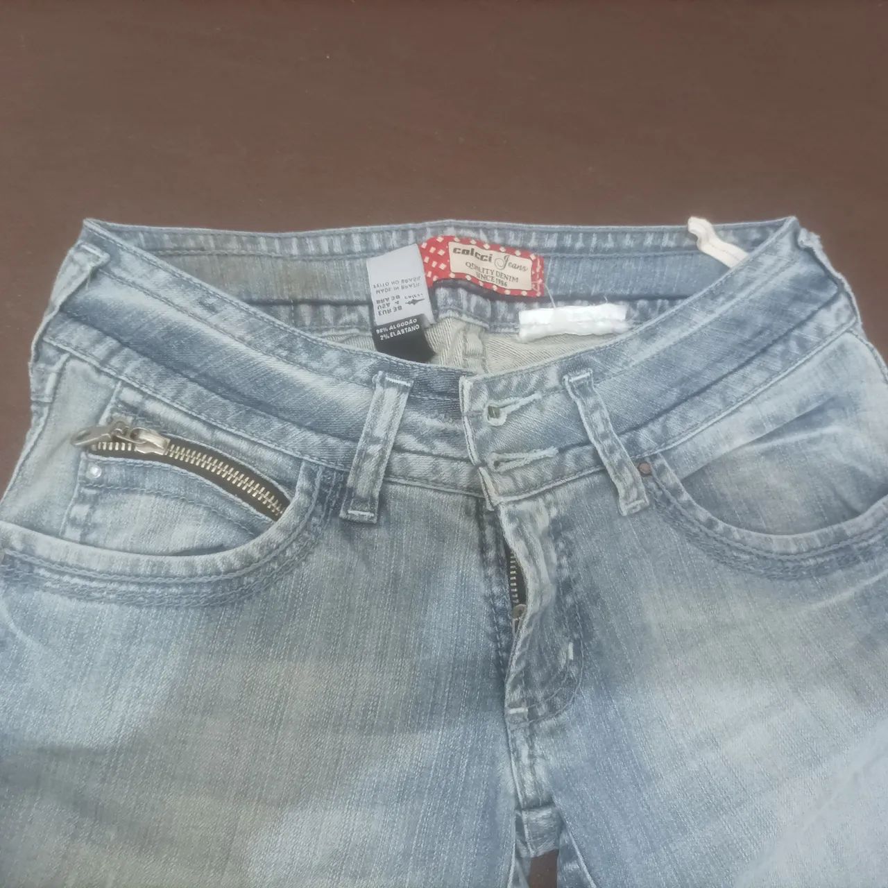 Calça Jeans Azul Clara - Foto 4