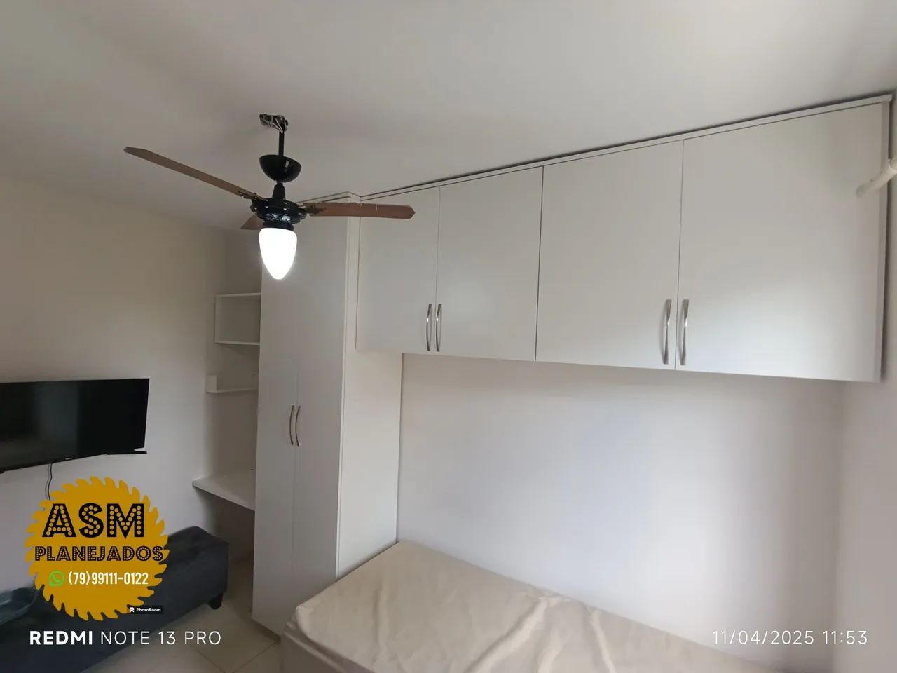 Armário planejado branco
