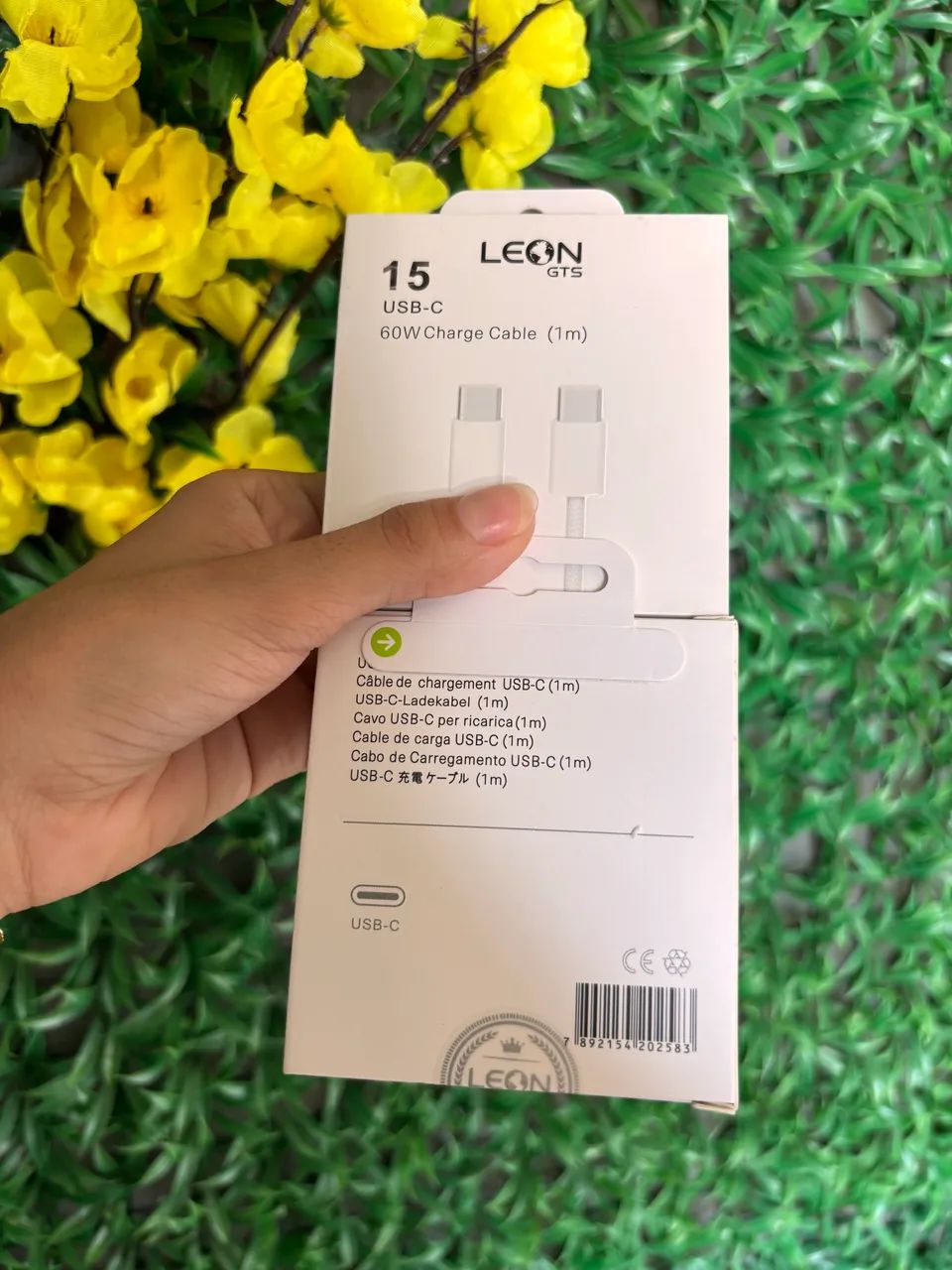 Cabo de carregamento TipoC para TipoC LEON - Foto 2