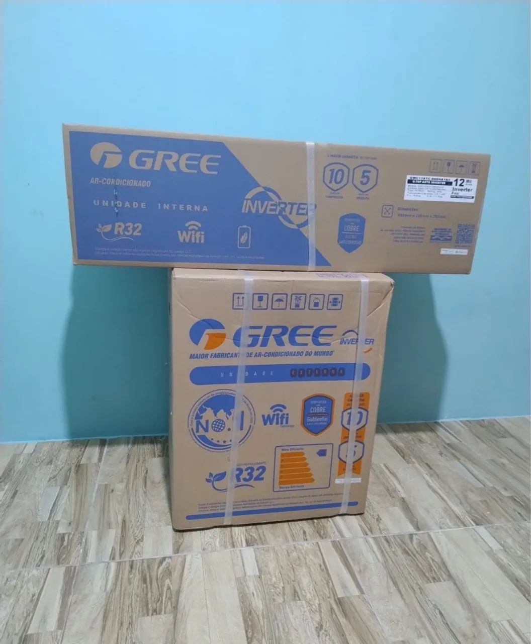 ar-condicionado Green lacrado com Wi-Fi chama no Zap *78