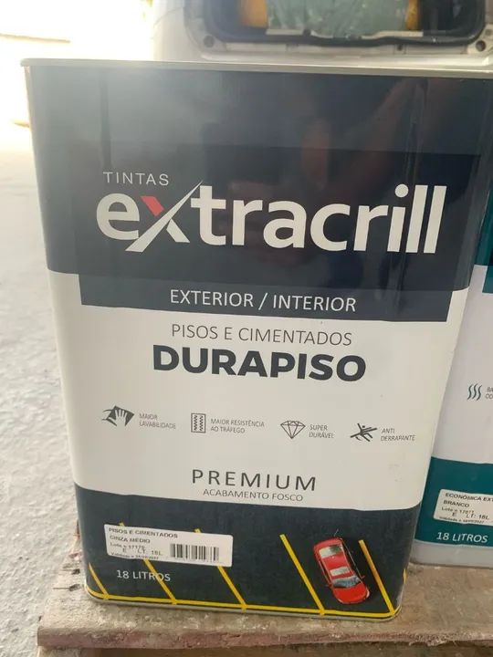 Tinta acrílica pinta piso 18l Premium 