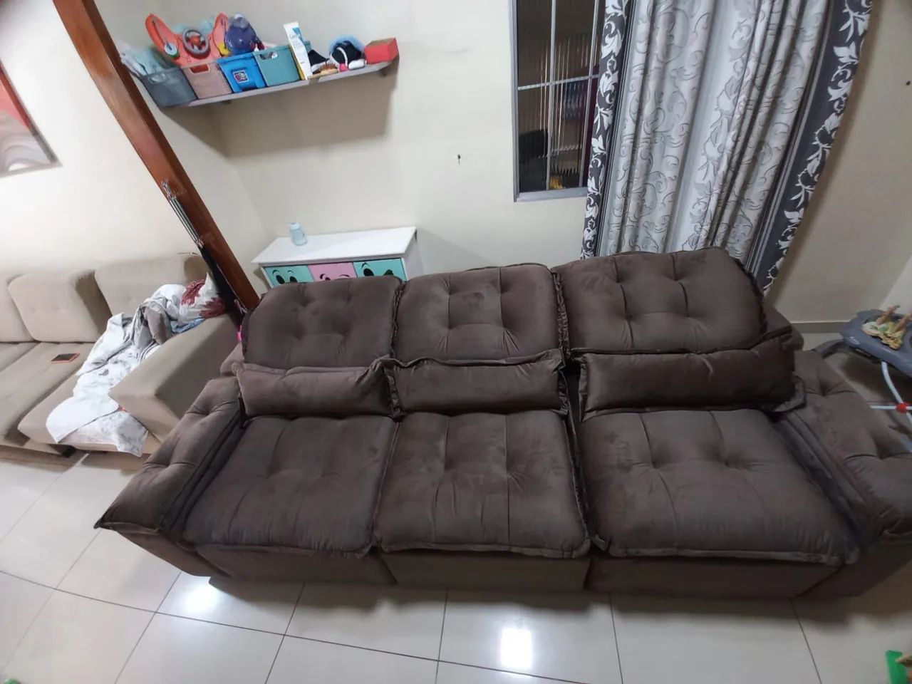 3-SEATER RECLINING AND EXTENDABLE SOFA SET65569113250946123
