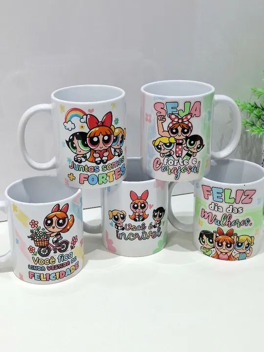 Caneca de Porcelana  - Tema dia da mulher. - Foto 6