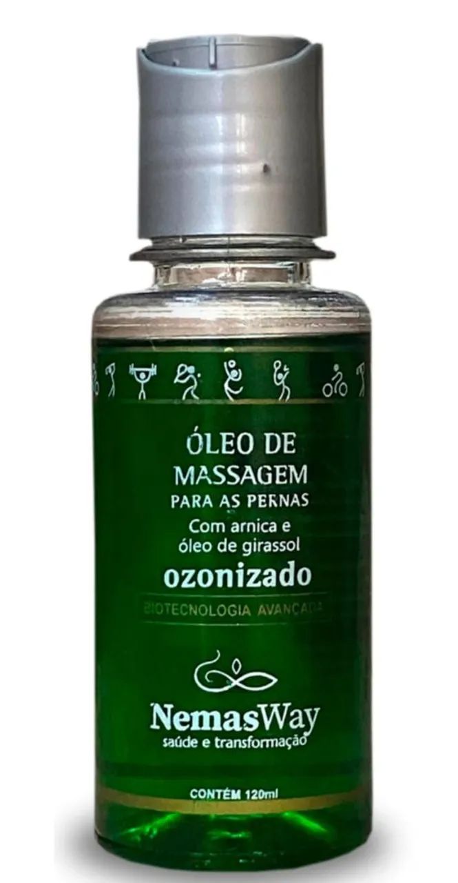 Óleo "Doutorzinho" para as Pernas Ozonizado NemasWay 120ml