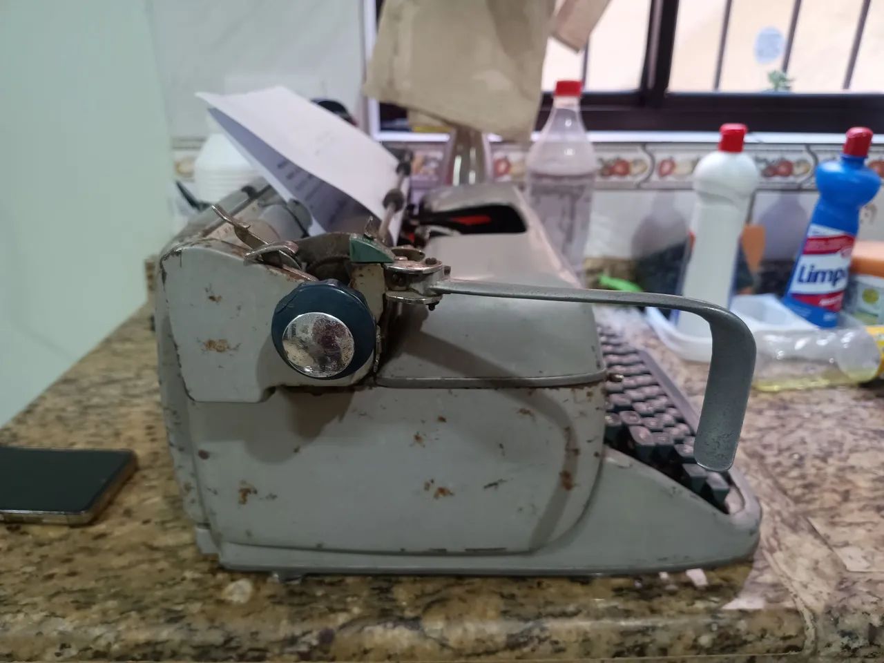 Máquina de datilografar Remington. Funcionando  - Foto 4