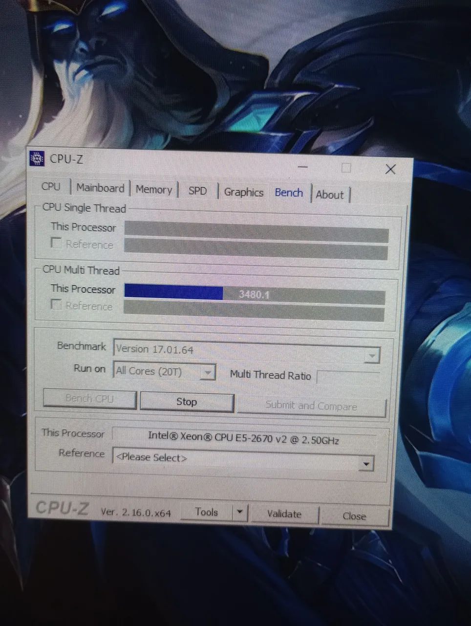 Xeon Kit Motherboard x79 + 2670 V2 + 16gb DDR364363332647425123