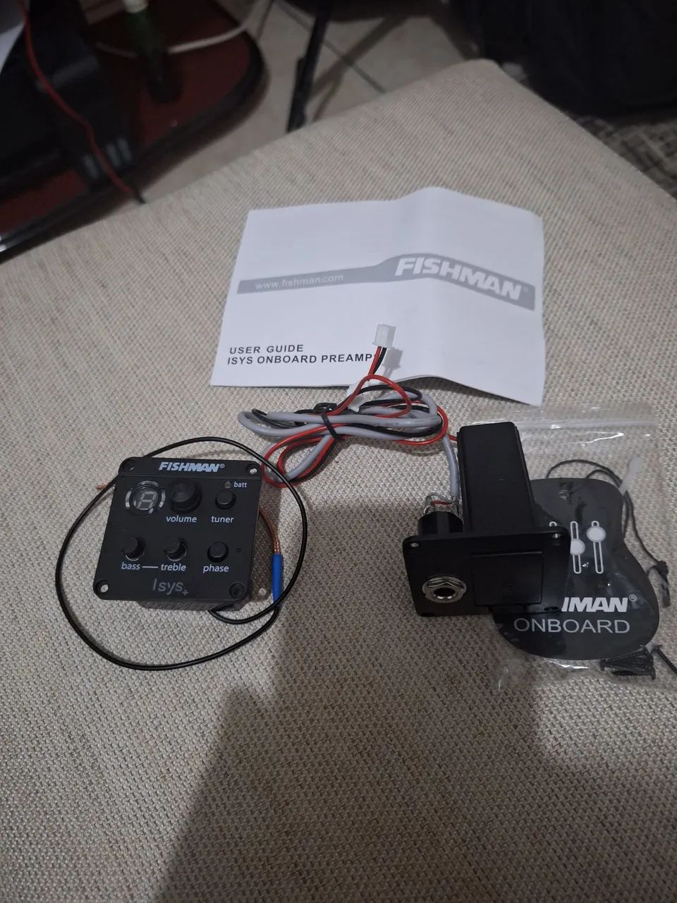 Pré-amplificador Fishman Isys+