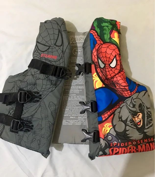 Colete Salva-vidas Infantil Homem Aranha - Foto 3