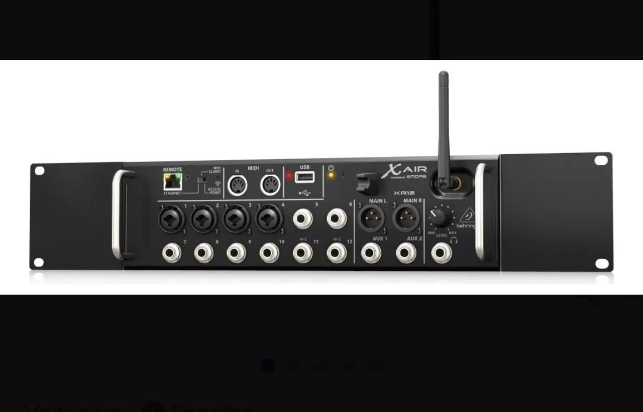 Mesa de Som Digital Behringer X Air XR12
