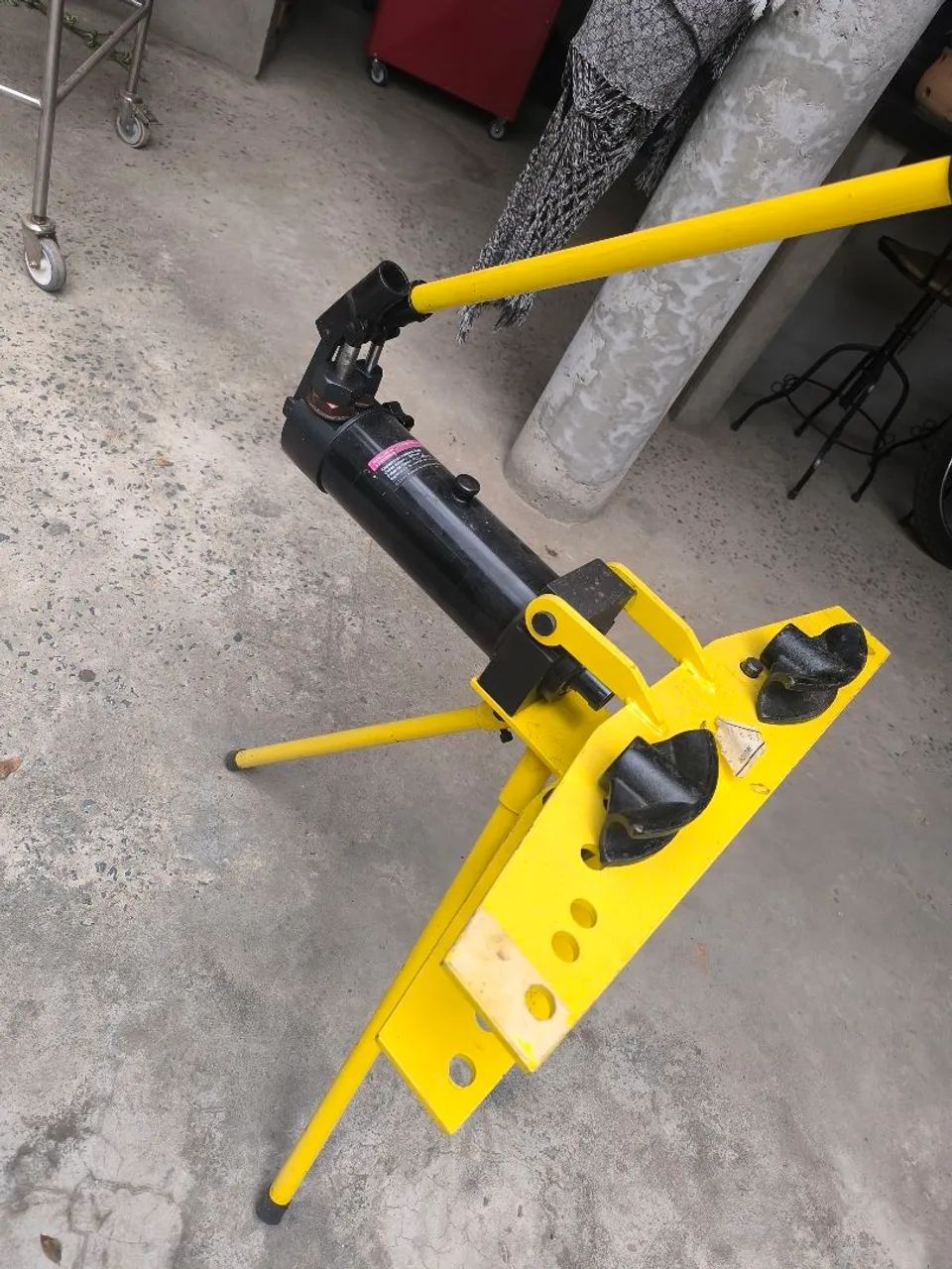 Curvador de tubo Hidráulico de 1/2 a 2" polegadas  - Foto 4
