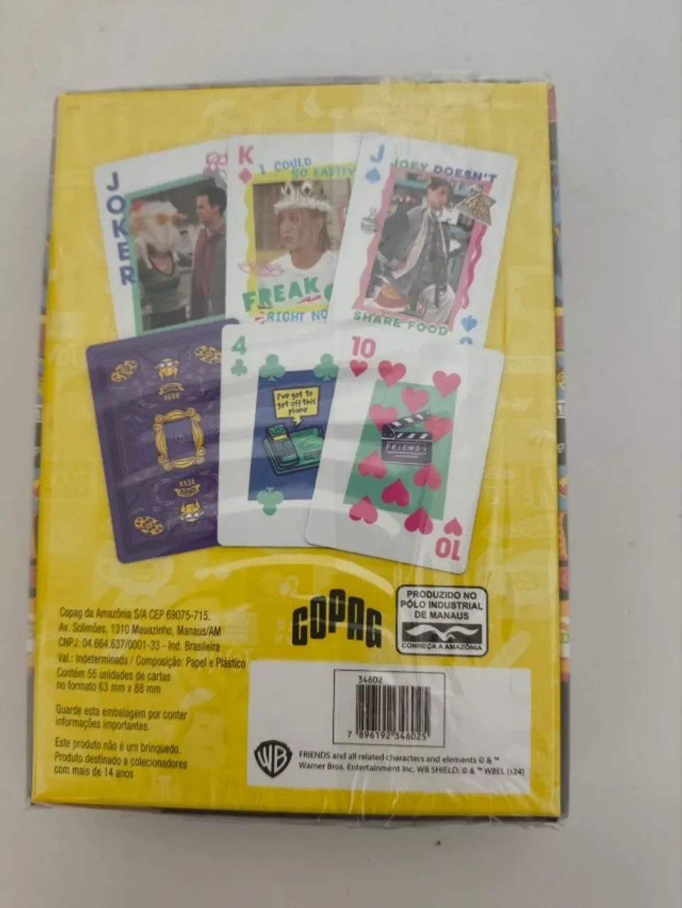Baralho Friends 55 Cartas 34602 - Copag - Foto 2