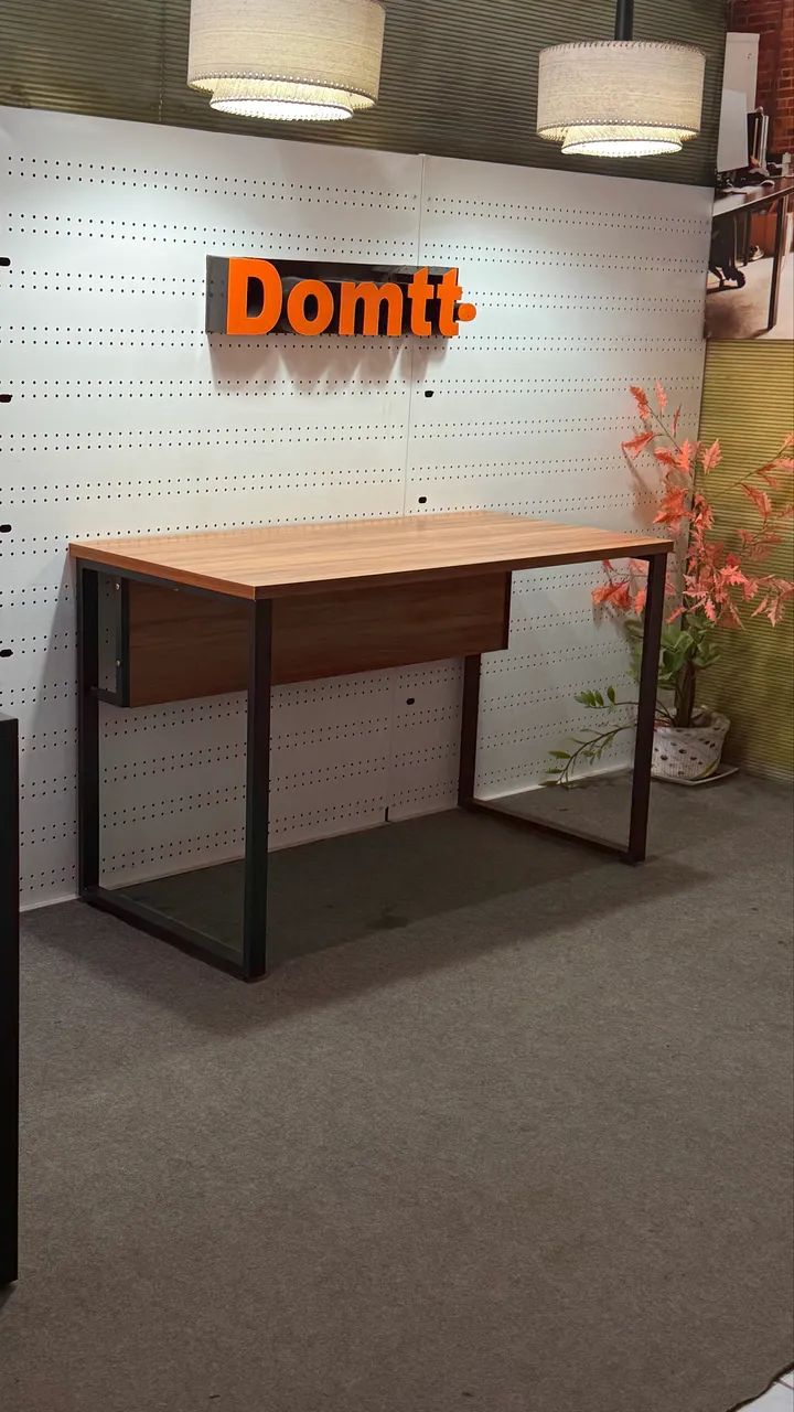 Mesa para Escritório reforçada , sem gaveta -Em até 6x sem juros  - Foto 4
