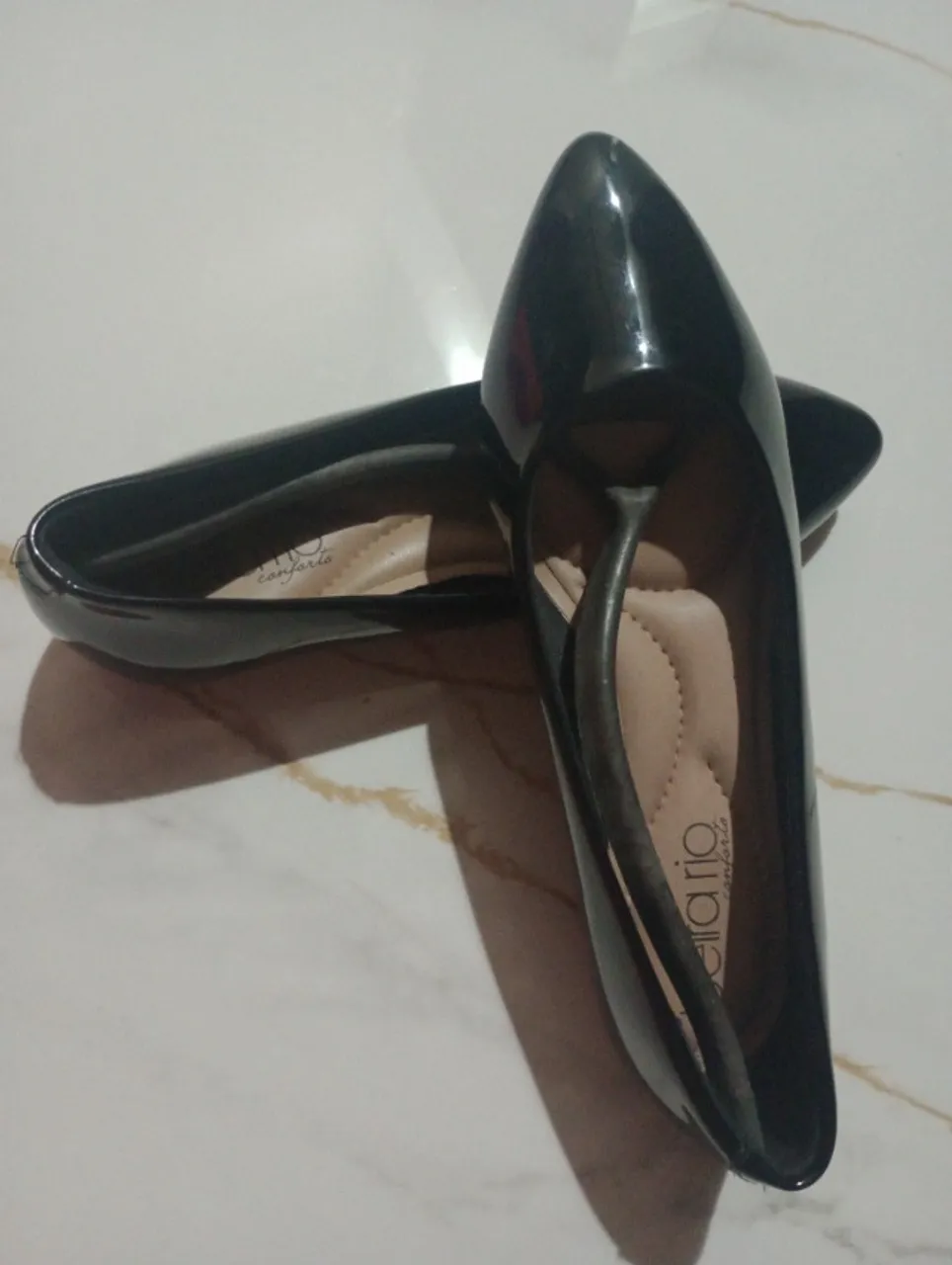 Sapatilha preta nova número 34 valor 30$