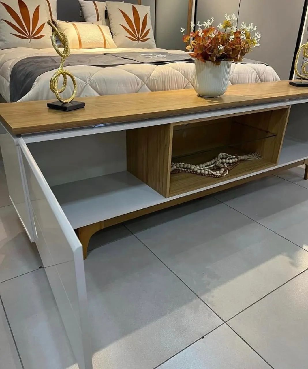 Rack Miami 2m de Largura para Tv de até 75 Polegadas- Produto Novo Entrega Rápida - Foto 2