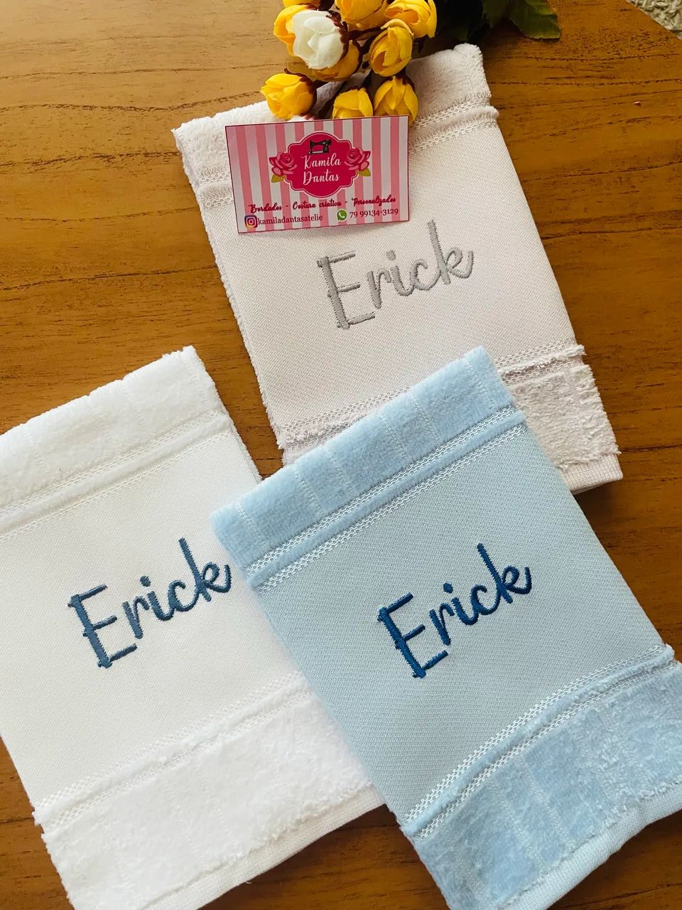 Toalhinhas bordadas - Foto 2