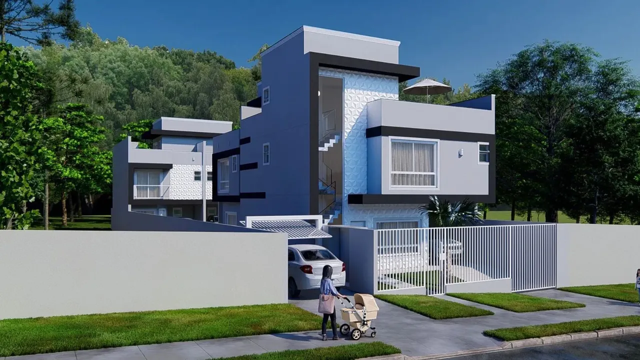 Sobrado Residencial à Venda, Uberaba, Curitiba, PR
