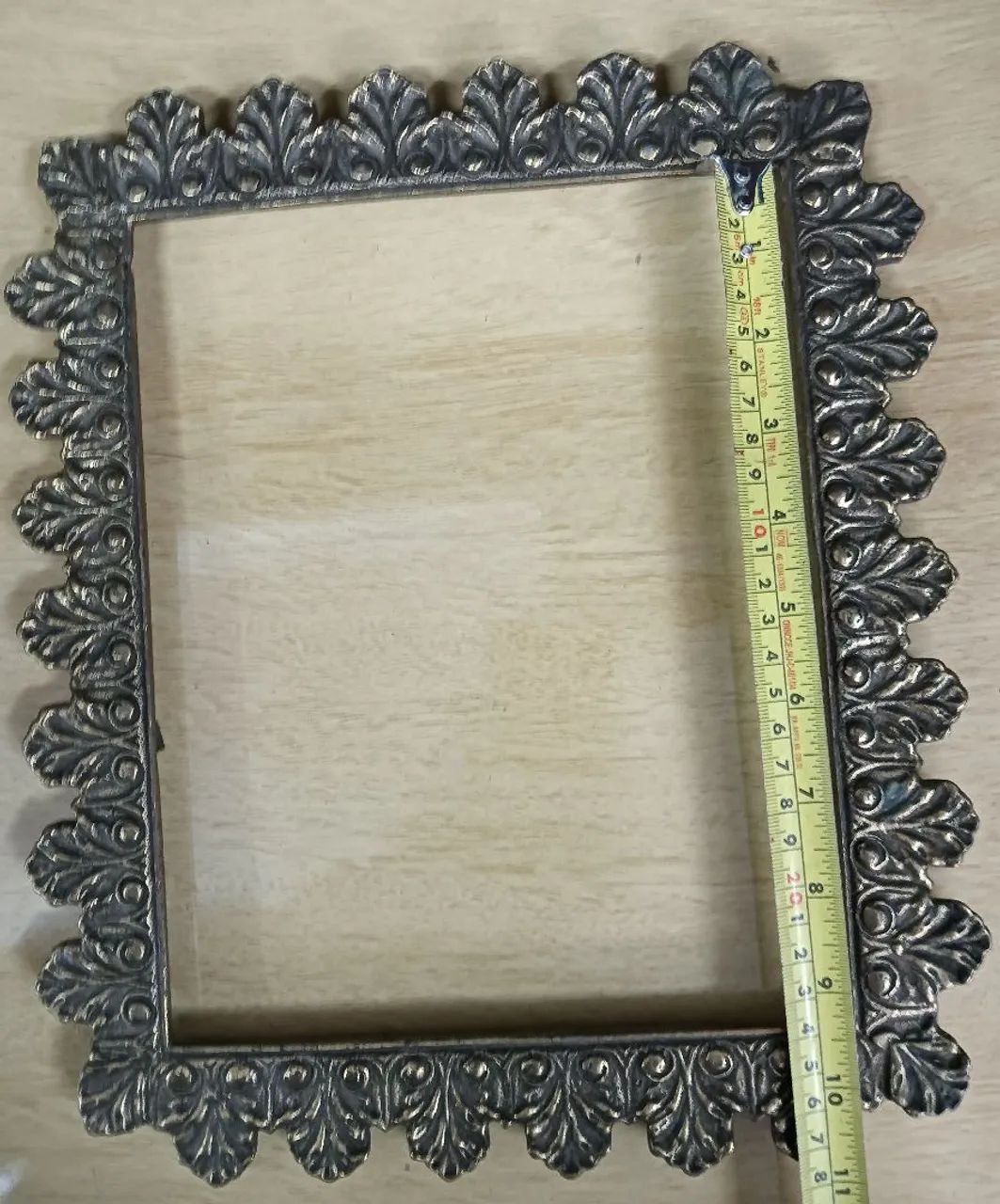 Moldura em Bronze 0.31 x 0,26cm * Anos 70 * Vintage  - Foto 4