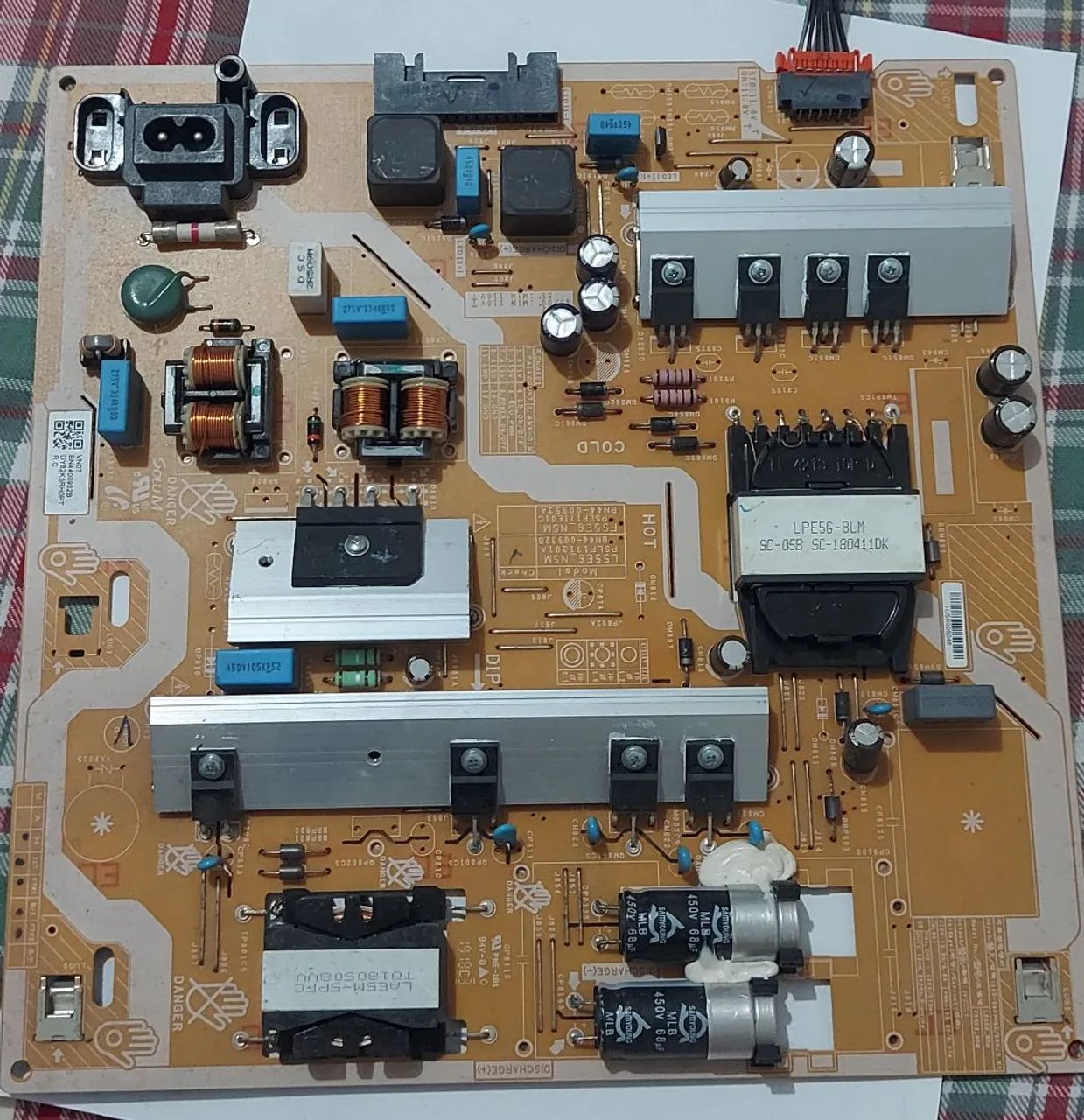 Placa fonte tv samsung Un50nu7100g - Foto 4