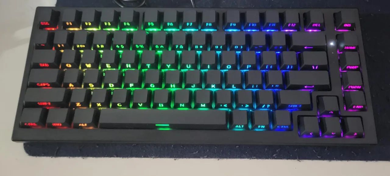 Vendo Teclado Akko TAC75 HE 75% Magnético Novo - Foto 4