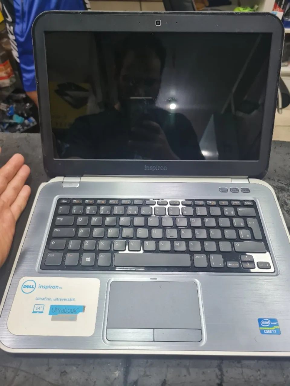Notebook Dell i7 3ªG 14'' HD7570 RAM8gb SSD120gb Bateria 1H+