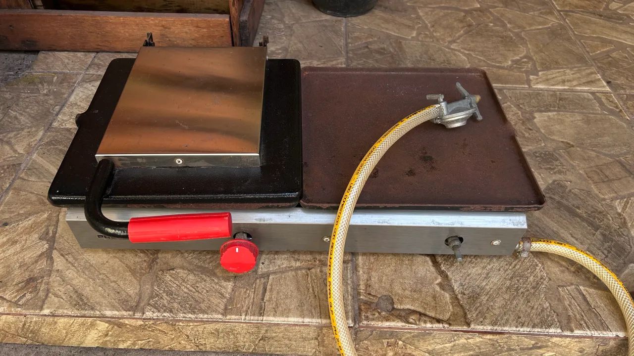 CHAPA COM REGISTRO DE GÁS 