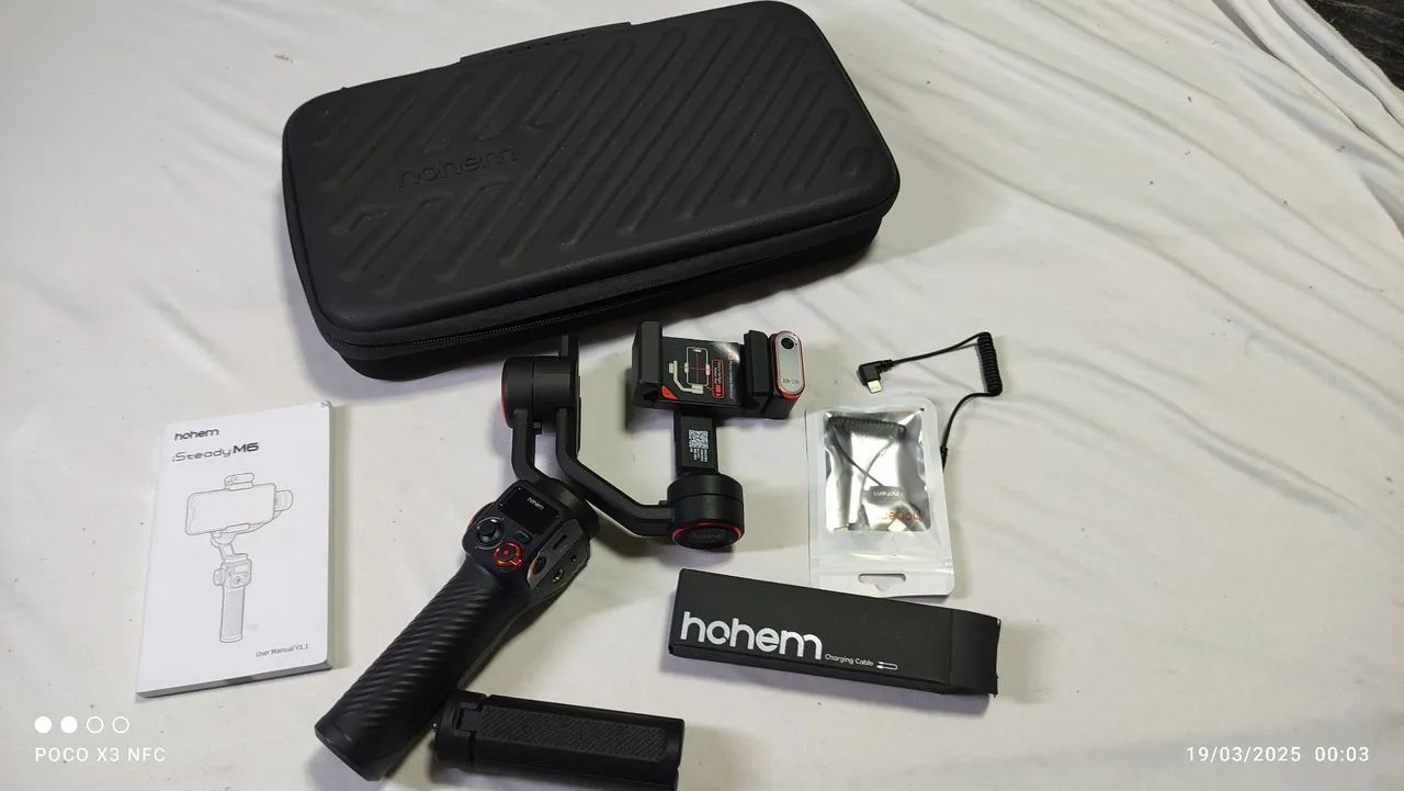 Stabilizádor Gimbal Hohem Steady 3 axis para Smartphone - Foto 3